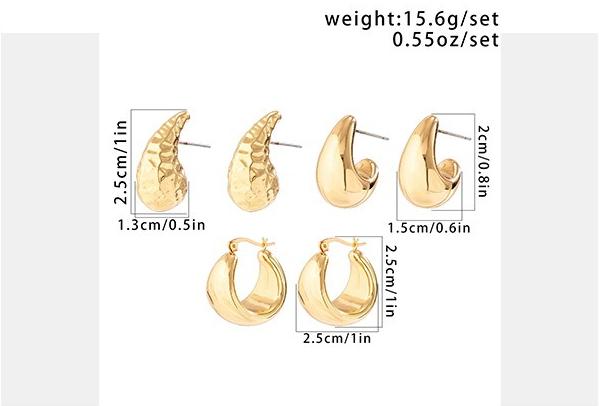 Light Sensitive Beaded Drop Earrings Retro Geometric Hoop Studs Textured Pleated Water Dangle Earrings Minimalist Unique Designer Trendy INS Aesthetic Dainty Stackable Fashion Jewelry Casual Stylish Accessories for Women Daily Party Street Dating Vacation