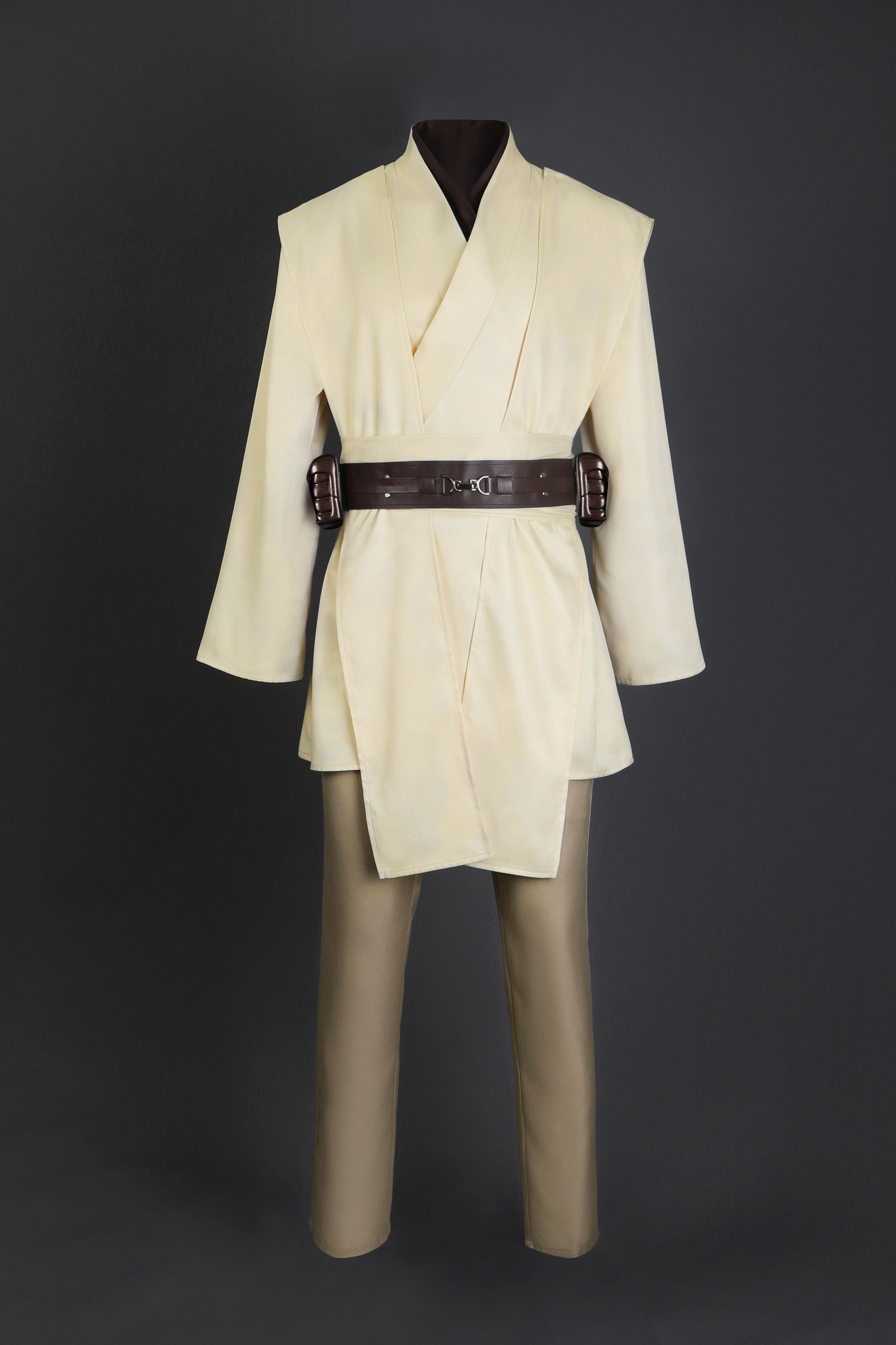 Anakin Cosplay Obi Costume Wan Knight Disguise Adults Men Clothing Disguise Halloween Carnival Part Suit