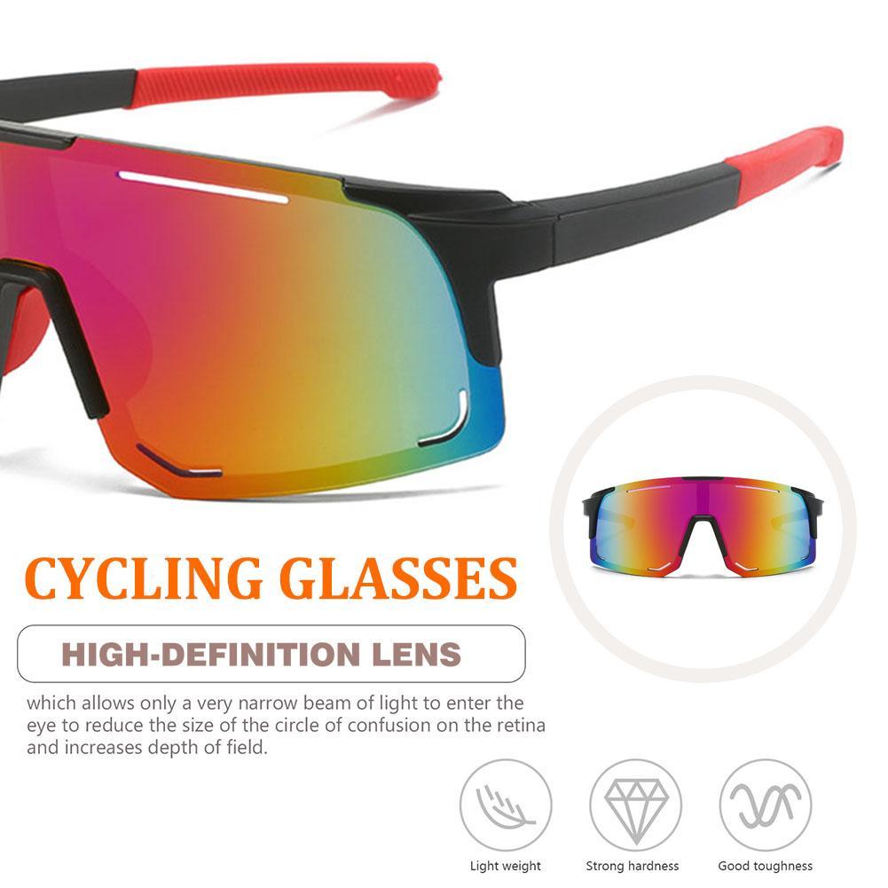 3-Pack Polarized Cycling Sunglasses for Men & Women, UV400 Windproof Sport Shades, Lightweight Eyewear for Road Riding, Biking & Outdoor Cycling