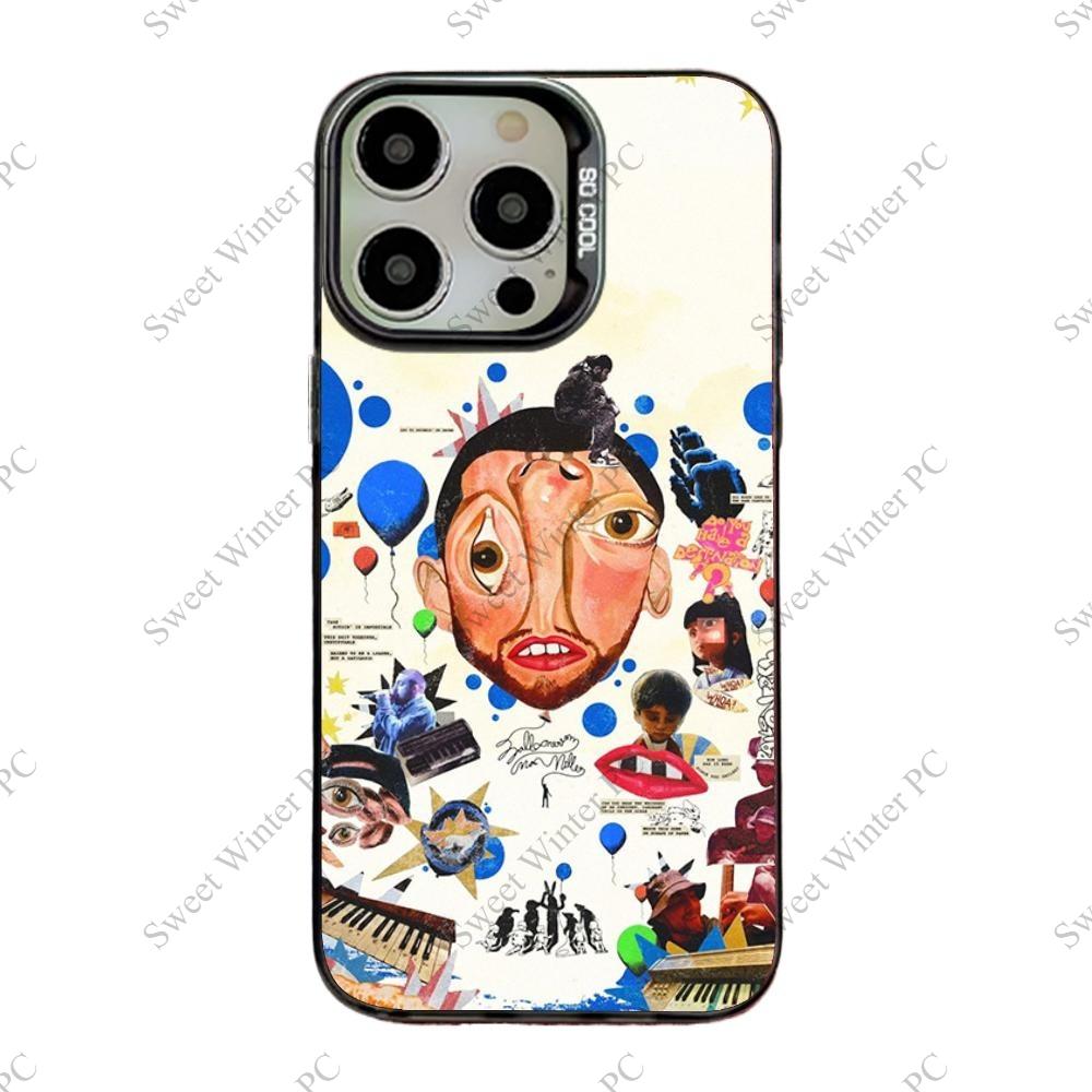 Rapper Mac Miller Painting Phone Cases For iPhone 17 Promax Pro Air 16 Plus 15 14 13 12 11 Drop Matte Shockproof Soft Protective Cover Protection Gift For Fans Rapper Mac Miller Painting Phone Cases For iPhone 17 Promax Pro Air 16 Plus 15 14 13 12 11 Drop Matte Shockproof Soft Protective Cover Protection Gift For Fans