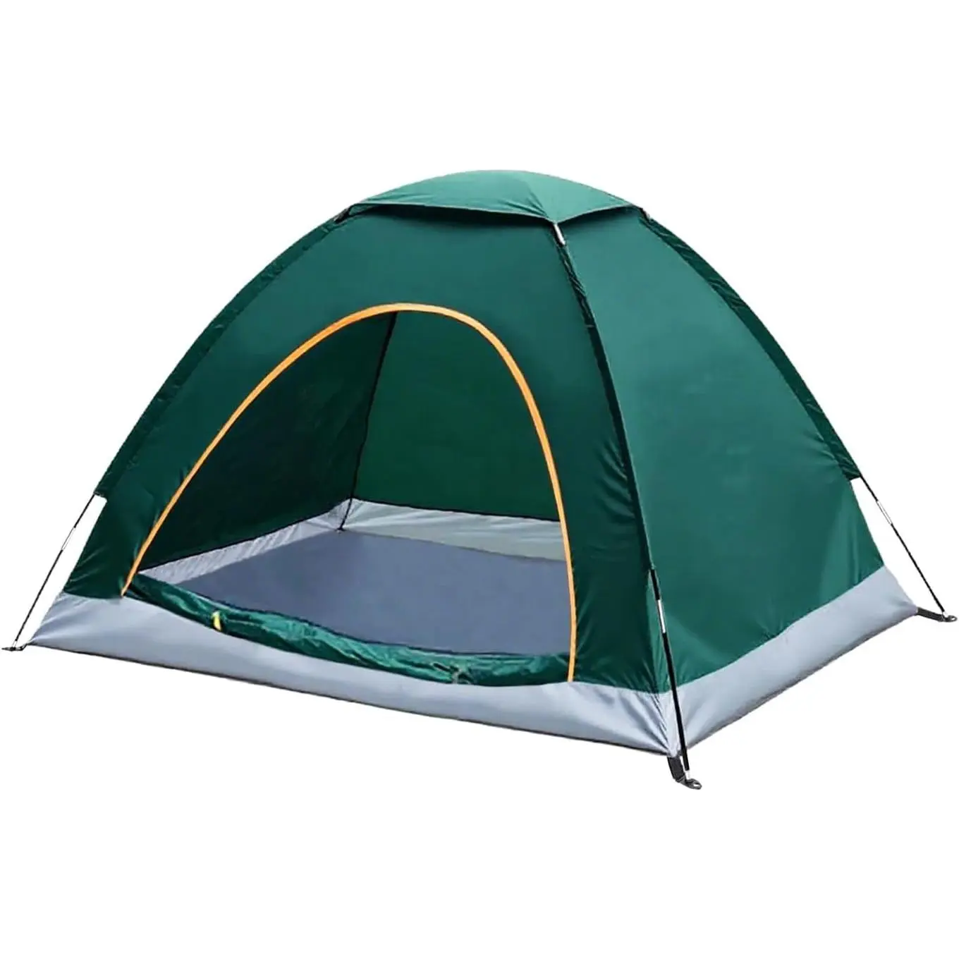 Lightweight Backpacking Camping Tent - Waterproof, Windproof with Rain Fly, Easy Setup, Portable Carry Bag for Hiking, Beach Adventures, Outdoor