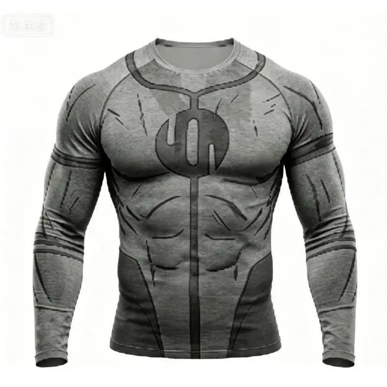 Adult Men Invincible Cosplay Mark Grayson Thragg Costume Disguise, T-Shirts Casual Outfits Roleplay Halloween Carnival Suit