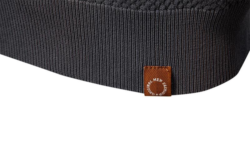 High Quality Pineapple Pattern Woolen Polo Shirt Men Business Seagull Collar Men's Short Sleeve Sweater Polo cozy clothing