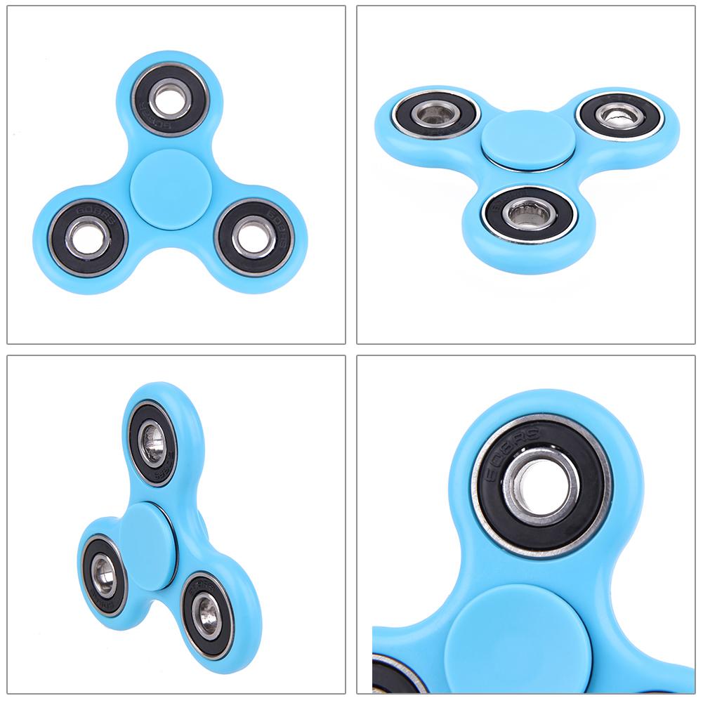 ABS Fidget Spinner EDC Spinner For Autism ADHD Anti Stress Tri-Spinner High Quality Adult Kids Funny Toys EDC Toys
