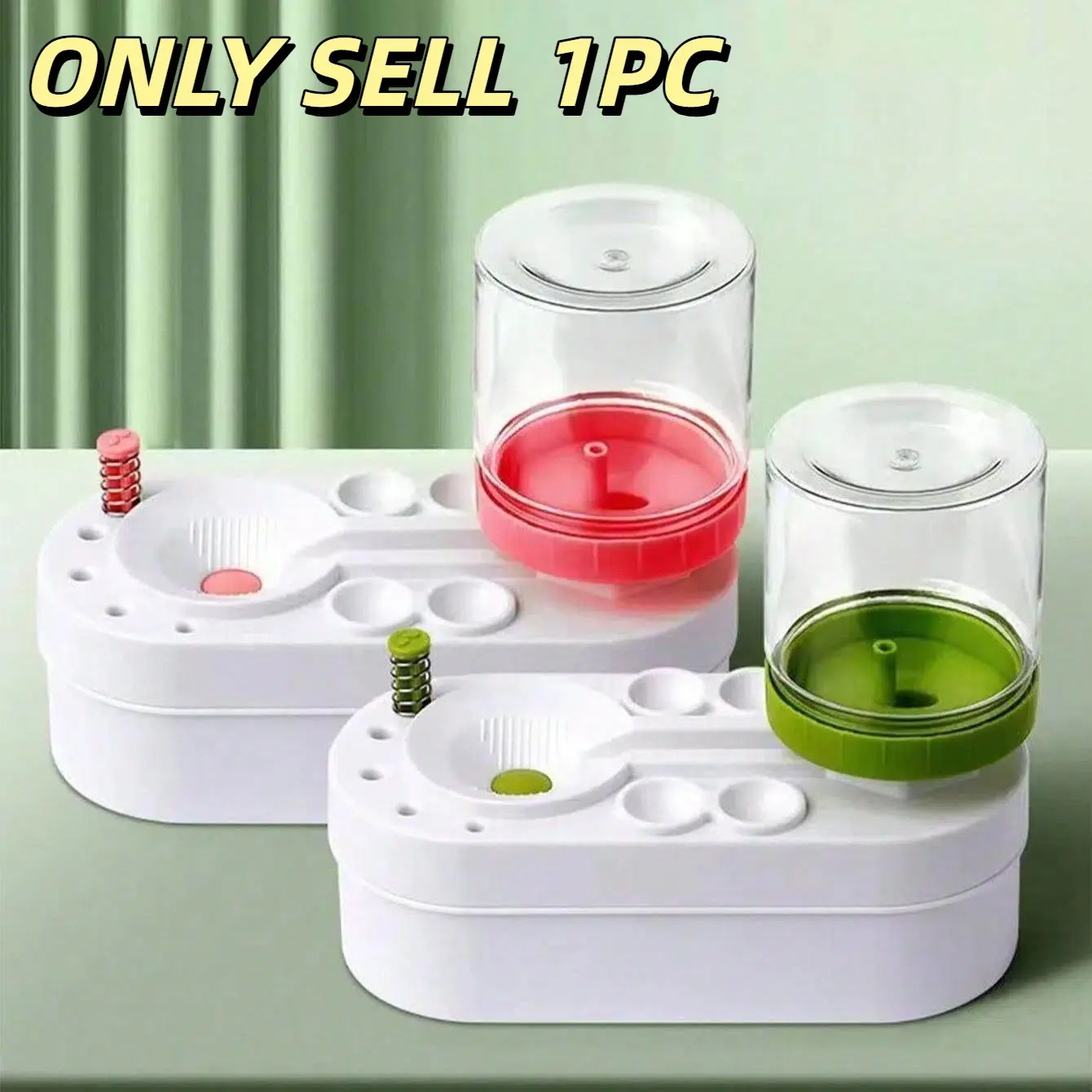 Compact Automatic Brush Cleaning System, Touch-Sensitive Water Circulation, Portable Design for Artists, Ideal for Watercolor and Acrylic Paints, Acrylic Paint Brushes, Artist Supplies