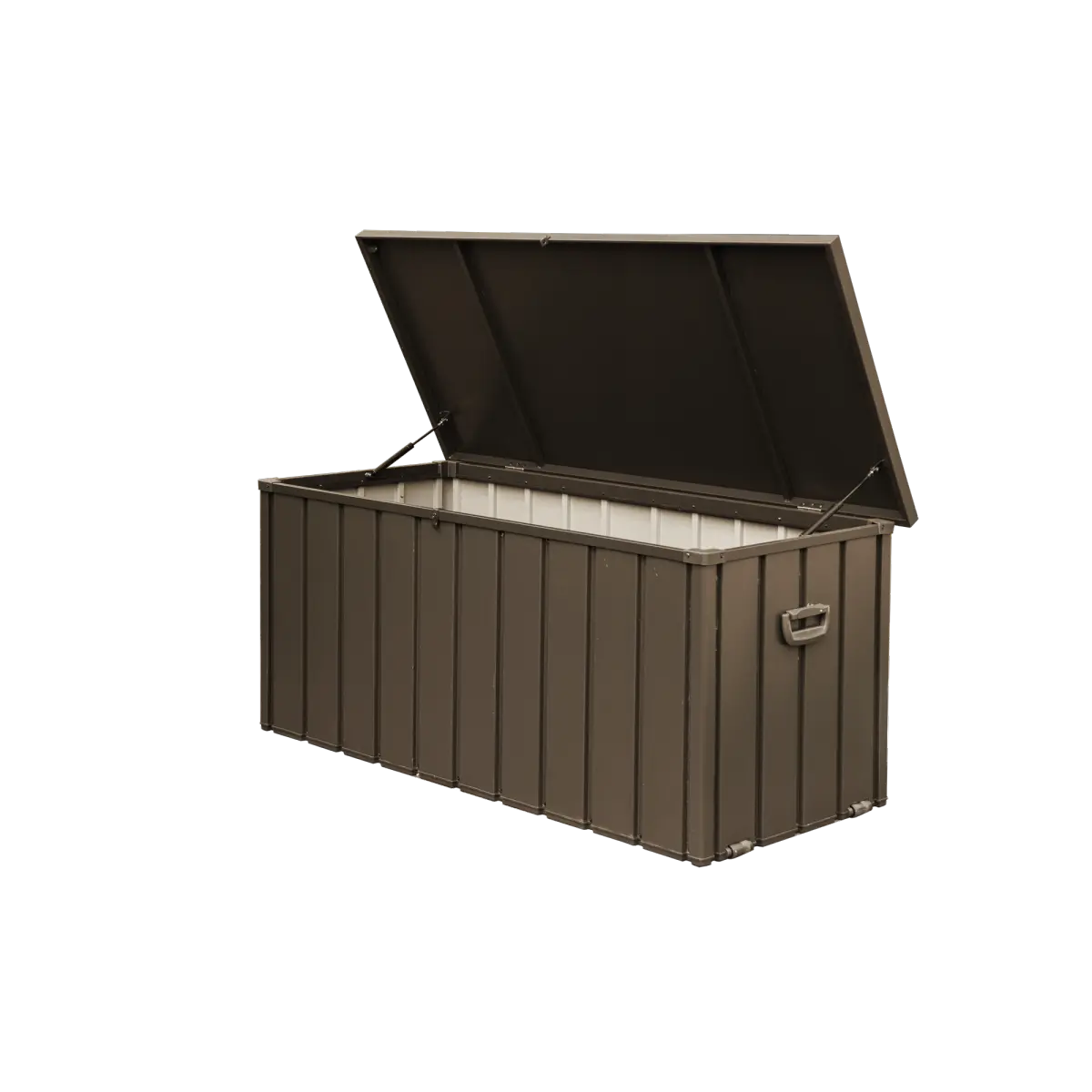 Aobtkel 120 Gal Lockable Outdoor Storage Deck Box - Waterproof, UV-Resistant Patio Bin for Cushions, Toys, Garden Tools