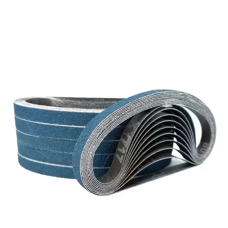 40-Piece Zirconia Sanding Belt Set, Mixed Grits 60/80/120/180, Heavy-Duty Abrasives for Air Sander, Electric File, Metal Grinding, Rust Removal