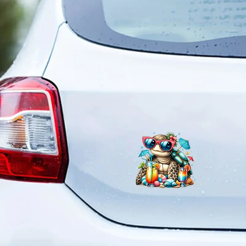 Dreamy blue purple unicorn butterfly vinyl car sticker with beautiful artistic decoration style, suitable for cars, trucks, laptops, wall stickers, can be used indoors and outdoors for plastic, glass, metal, and ceramics, durable, self-adhesive
