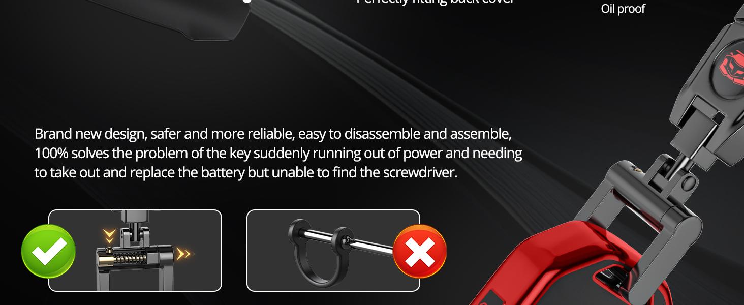 for Kia Key Fob Cover with Keychain.No Screws Required for Installation.Compatible with K4 K5 Forte Sportage Soul Seltos Telluride EV6 NIRO Stinger Sorento