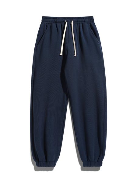 Men's Casual Fleece Drawstring Pants, Comfortable Warmth for Daily Wear, Sports & Outdoor Activities, Men's Jogger Sweatpants, Drawstring Waist Sweatpants