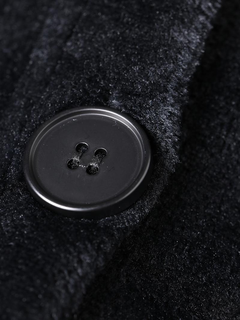 Women's Halloween Themed Pocket Button Front Hooded Bathrobe, Casual Long Sleeve High Low Bathrobe, Women's Sleepwear for Fall & Winter