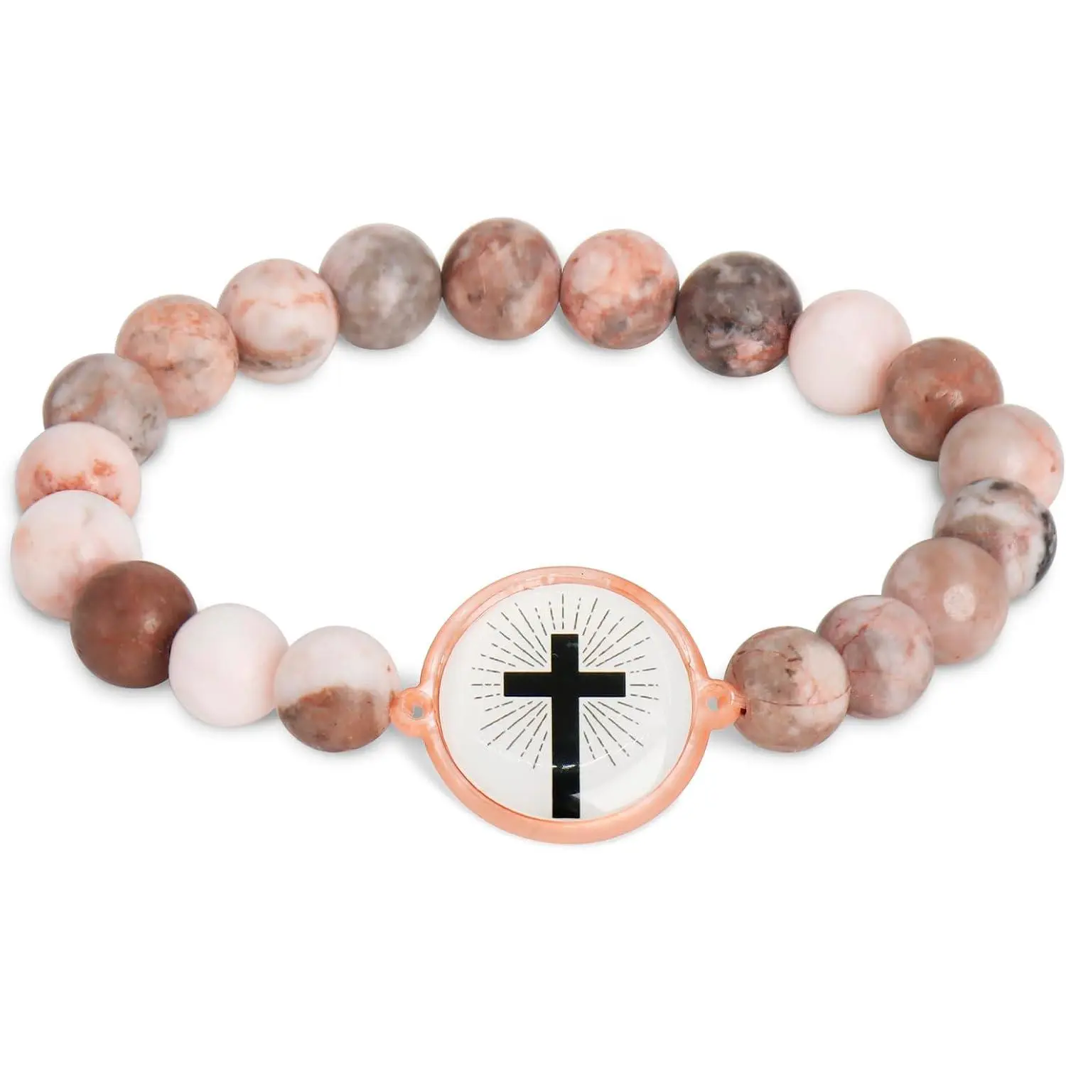 NFC Christian Bead Bracelets for Women, Men and Teens,  Verse Bracelets - Inspiring Daily Scripture Christmas Stocking Stuffers Gifts Ideas