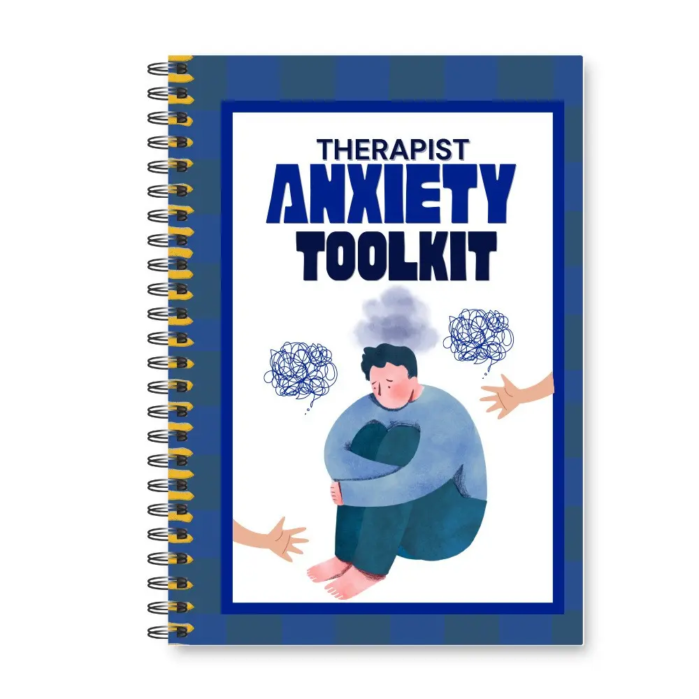 Cross-Border Therapist Anxiety Toolkit Bundle, Essential Tools for Mental Health Professionals, Immediate Availability, Therapy Resources