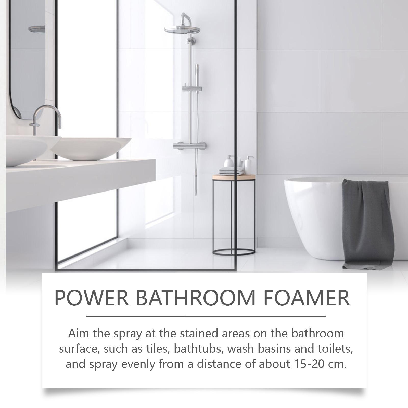 Bathroom Foam Cleaning Spray Bathroom Bathtub Multifunctional Remove Stains Dirt Foam Cleaning