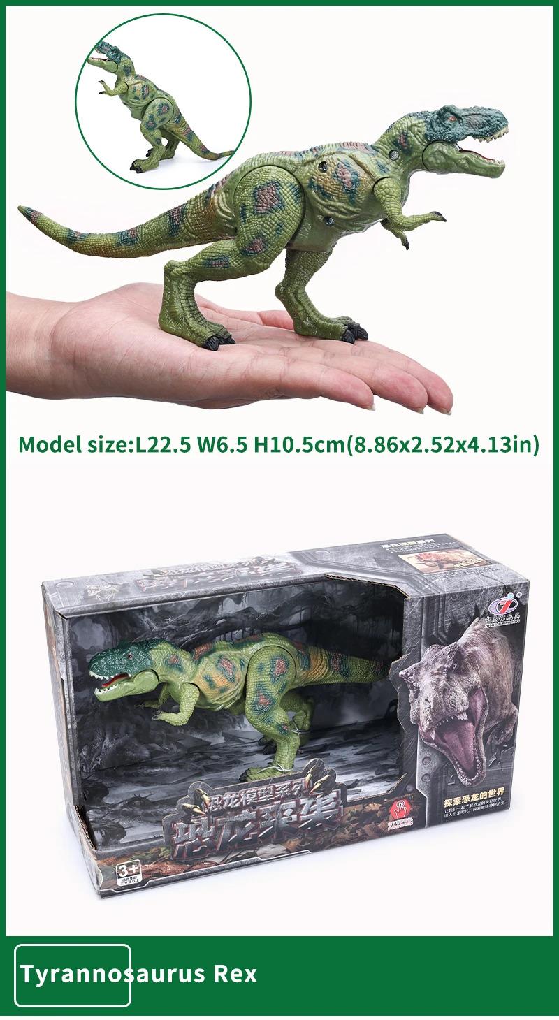 Jurassic dinosaur model Tyrannosaurus rex toy Action figuren Transforming Triceratops children's gift