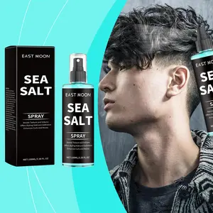 East Moon Sea Salt Curling Spray, Long Lasting Styling Elastic Hair Conditioner Hair Spray For Lazy And Refreshing Hair Spray