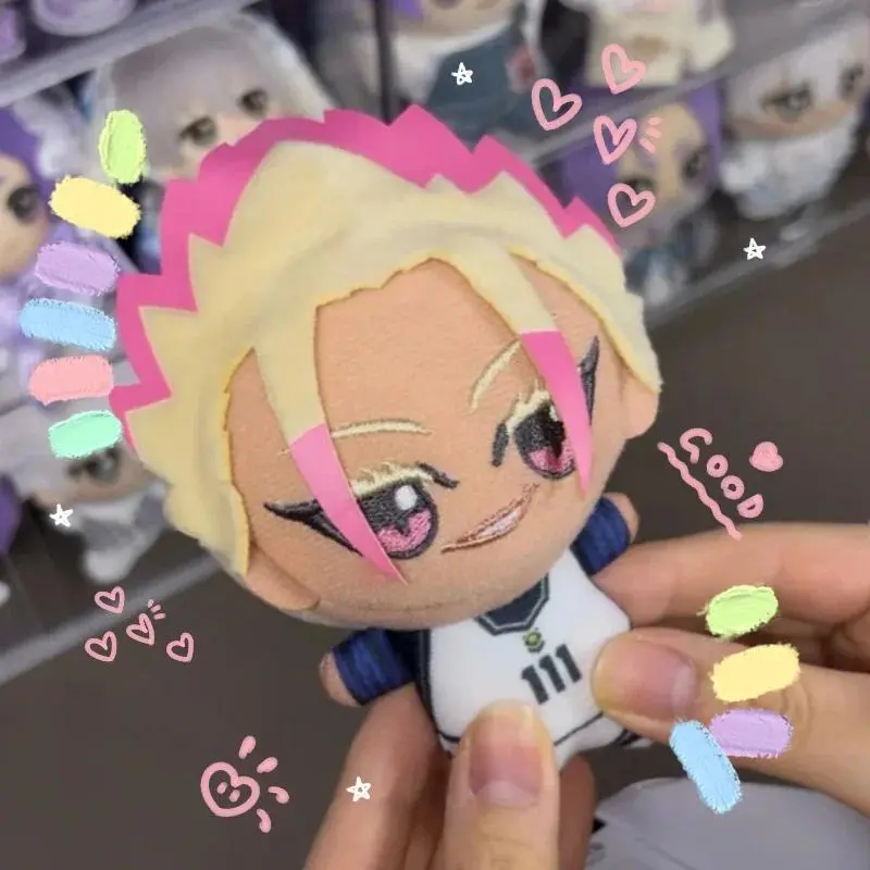 In Stock Genuine 10cm Blue Lock Vol.7 Vol.8 Hiori Isagi Yoichi Nagi Seishiro Mikage Plush Doll Fluffy Maumet Plush Keychain Gift
