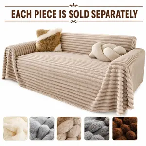 Large Sofa Cover Blanket, Extra Long Couch Protector for Bedroom Living Room, Pet-Friendly, Reusable, Contemporary Style, All Seasons