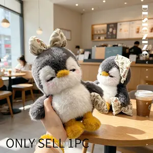 Penguin Plush Toy, Small Realistic Penguin Stuffed Doll, Kids Gift, Valentine's Day Souvenir, Perfect for Holidays and Birthdays