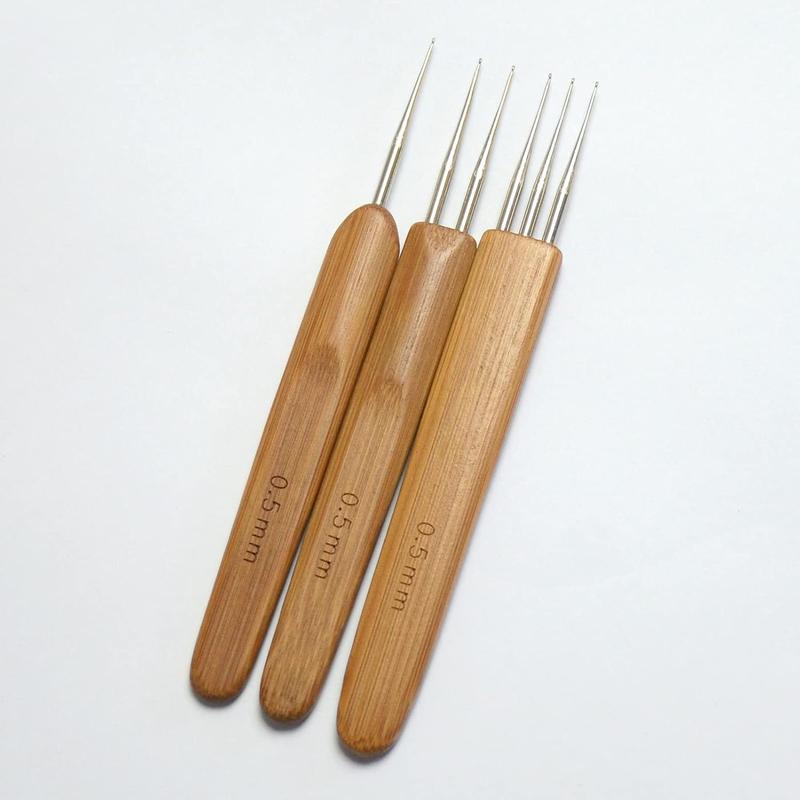 3 count/Set 0.5mm Dreadlock Crochet Hook for Hair (1 Hook, 2 Hooks,3 Hooks) Dreadlock Tool for Braid Dreadlock Crochet Hook Dreadlocks Crochet for Dreads Tool 3 count/Set 0.5mm Dreadlock Crochet Hook for Hair (1 Hook, 2 Hooks,3 Hooks) Dreadlock Tool for Braid Dreadlock Crochet Hook Dreadlocks Crochet for Dreads Tool