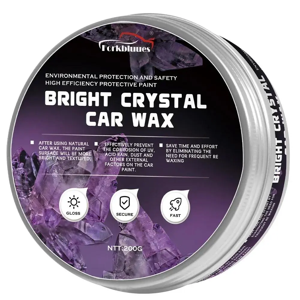 Car Wax Crystal Plating Set Auto Nano Ceramic Coating Scratch Removal Agent Car Wax Polishing Paste Maintenance Care Cream