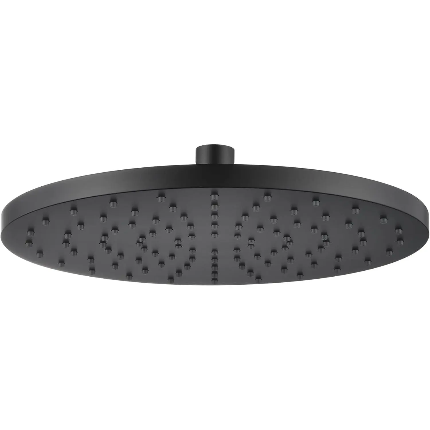 10-inch Large Overhead Waterfall Shower Head, High Flow 2.5 GPM with Adjustable Swivel Ball Joint, Matte Black SH001MB-D10