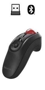 Trackball Mouse, 2.4GHz Wireless, Finger Control, 8-Button Function, Smooth Tracking, Ergonomic Design, Optical Gaming Sensor, For Windows11 and macOS