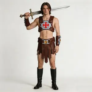 Movie Masters Of The Universe He Man Cosplay Costume Adult Men Stage Performance Uniform Helloween Clothes