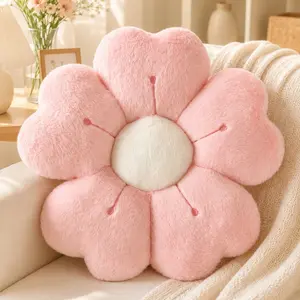 Daisy Shape Plush Pillow, Comfortable Cute Cushion, Soft Multicolor Fabric, Perfect for Bed and Sofa Daisy Shape Plush Pillow, Comfortable Cute Cushion, Soft Multicolor Fabric, Perfect for Bed and Sofa