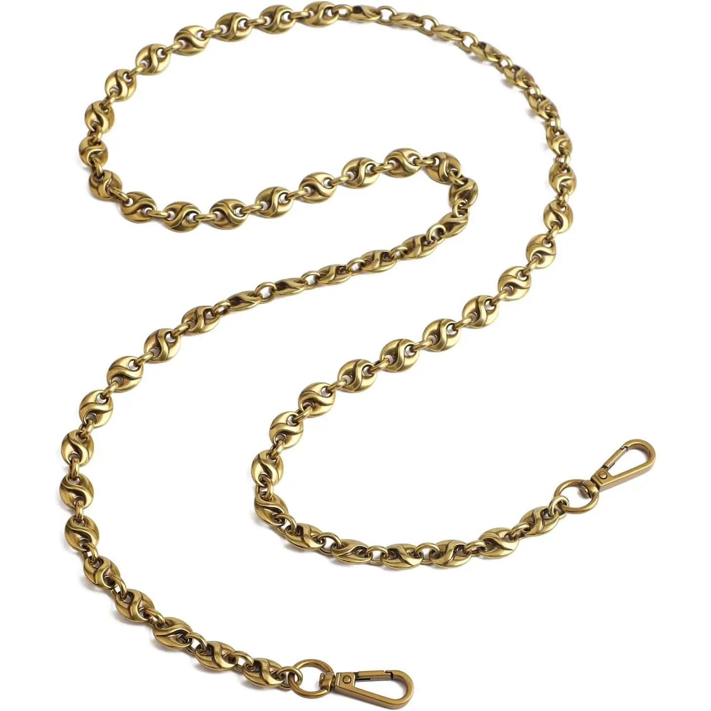 Luxury Purse Chain Handle Strap, /23.6 Inch |  for  Crossbody Bag or Handbag