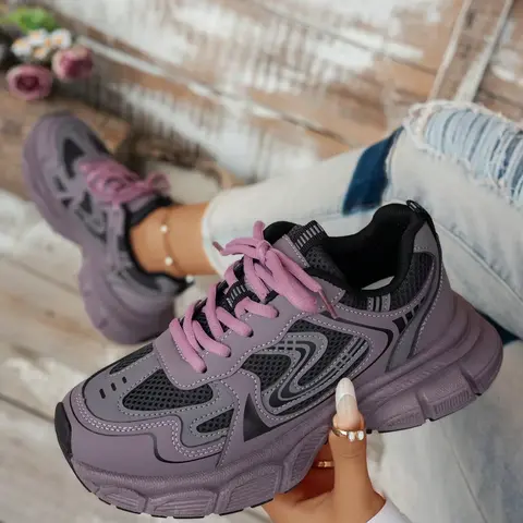 Women's Thick Sole Dad Shoes 2026 New Spring Fall, Super Stylish Thick Soled Sneakers, Versatile Casual Athletic Sports Shoes, Trendy and Comfortable, Fashionable Casual Sneakers, Trendy Walking Sneaker