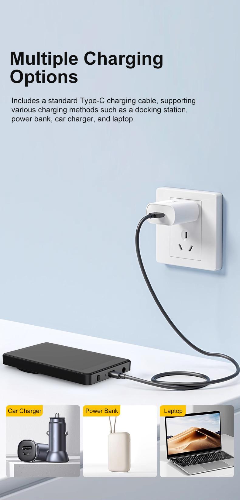 Magnetic Phone Monitor | Real-Time Selfie Screen for Rear Camera Vlogging & Live Streaming