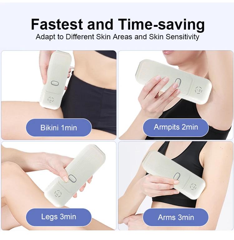 2025 Skin Care Epilator IPL Hair Removal Device Home Use Ipl Machine Laser Hair Removal Permanent Removing Hair Painless for Men