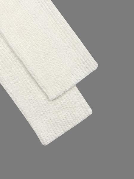 Casual Solid Color V Neck Drop Shoulder Crop Ribbed Knit Sweater