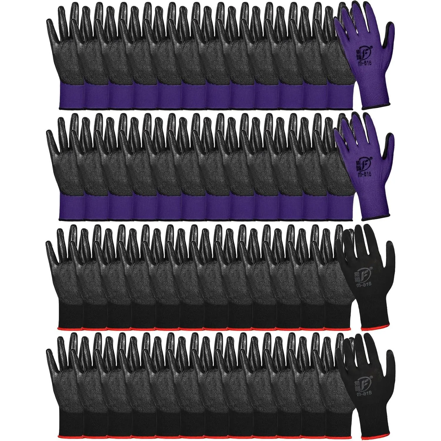 Black, Purple