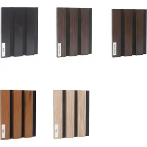 Panels for Wall Color Samples Pack, Soundproof  Slat Wall Panel for Interior Wall Decor Noise Cancelling