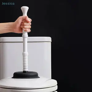 Silicone Toilet Plunger Vacuum Suction Cups High Pressure Pump Anti Blocking Unblocking Pipeline Drain