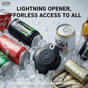Buy one Get one Free.Smooth Safe Edge Can Opener 2-in-1 Universal Beverage Can Opener | Enlarged Opening Built-in Bottle Opener Portable Kitchen Gadget for Soda Beer Cans Perfect Mother’s Day Gift