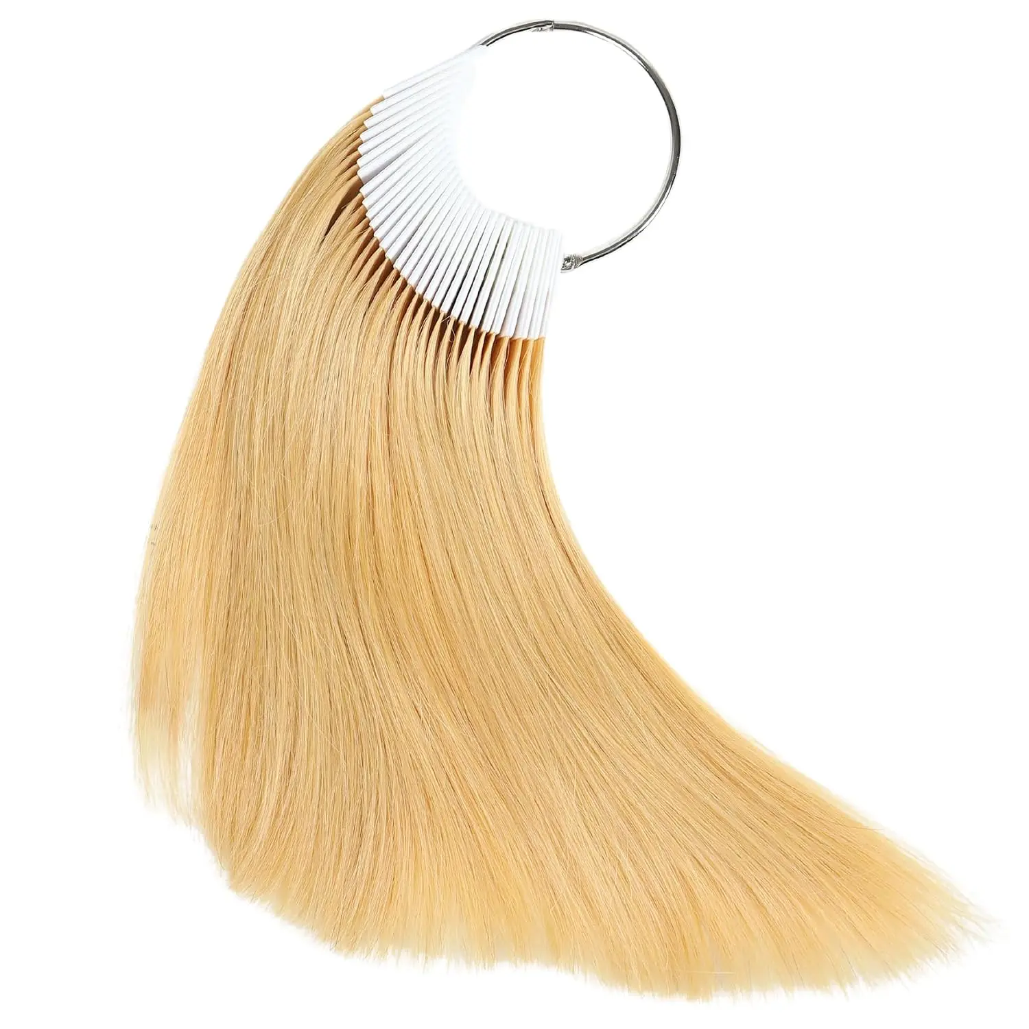 Human Hair Swatches for Testing Color Dark Blonde 30 count