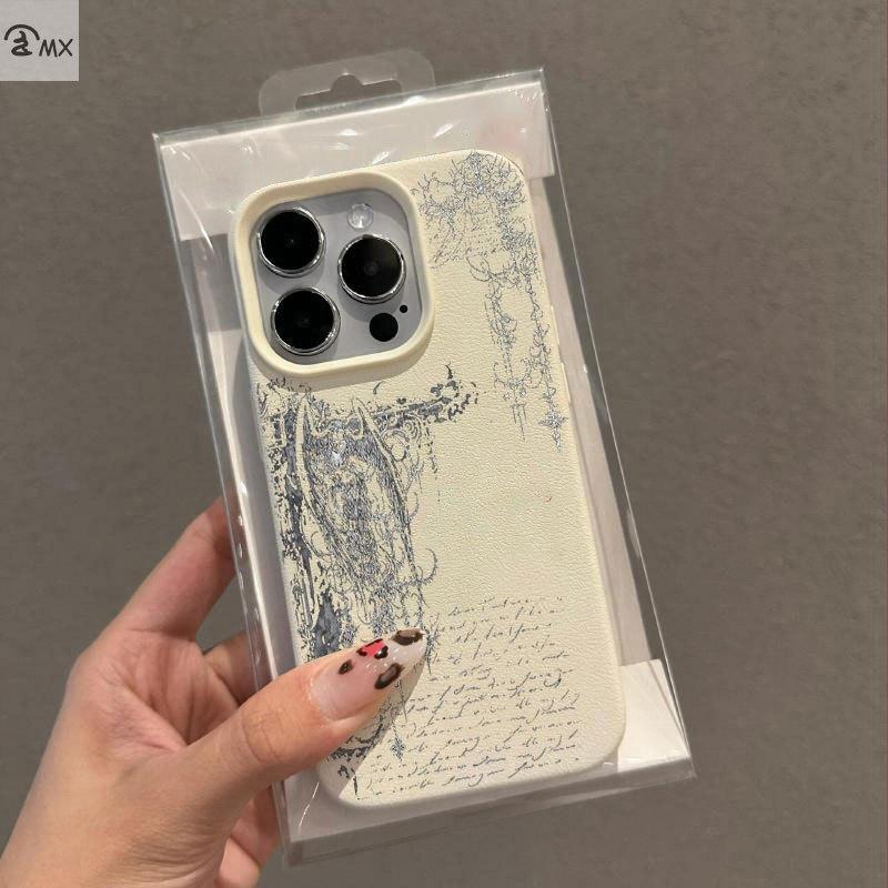 Gothic Black and White Demon Art Design Phone Case For iPhone 17 16 15 14 13 12 11 Pro Max Plus Air - Top Fan's Phone Case Cover as Perfect Gift Compatible with Samsung Galaxy S25