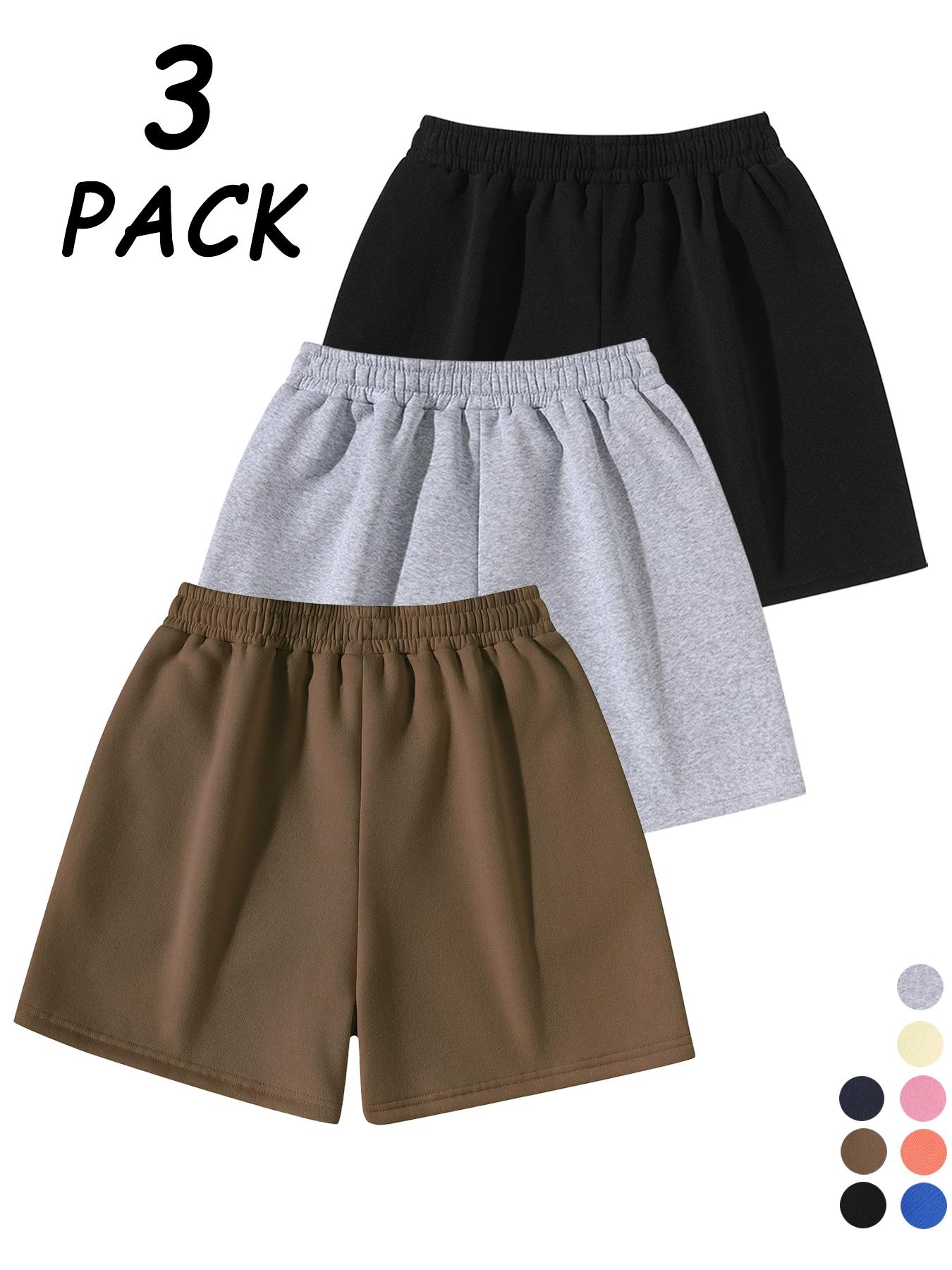 Men's Solid Color Drawstring Waist Shorts, Casual Fitted Jogger Pants for Daily Wear, Sports & Outdoor Activities, Unisex Fitness Shorts, Drawstring Athletic Shorts, Athleisure Street Shorts