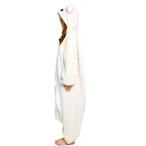 Halloween Christmas Cartoon Bear Pajama Rilakkuma Kigurumi Unicorn Adult Anime Jumpsuit Cute Cartoon Sleepwear Buttons Slippers