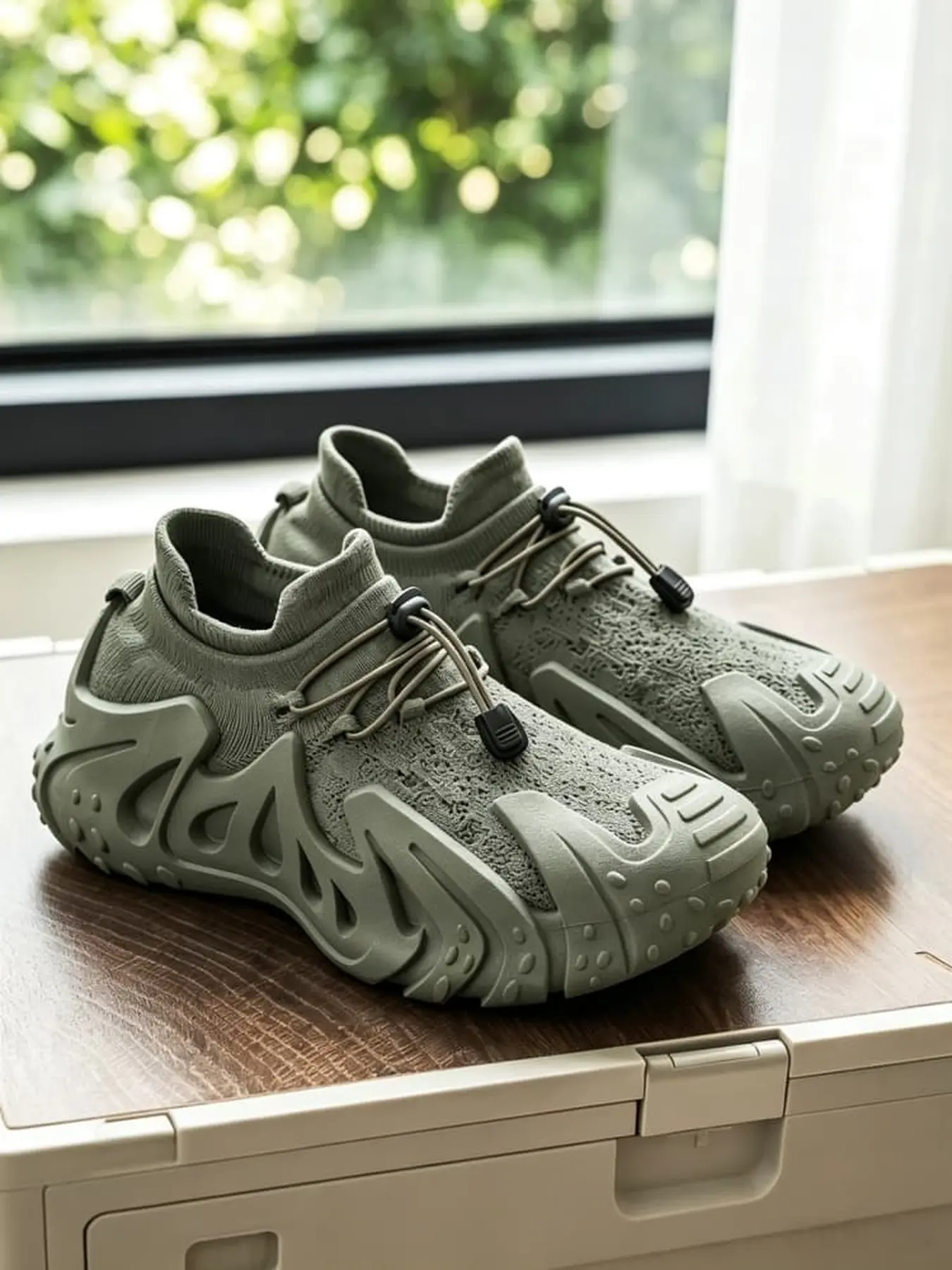 Men breathable functional casual sock sneakers y2k lift sole wearable for daily street shopping outings