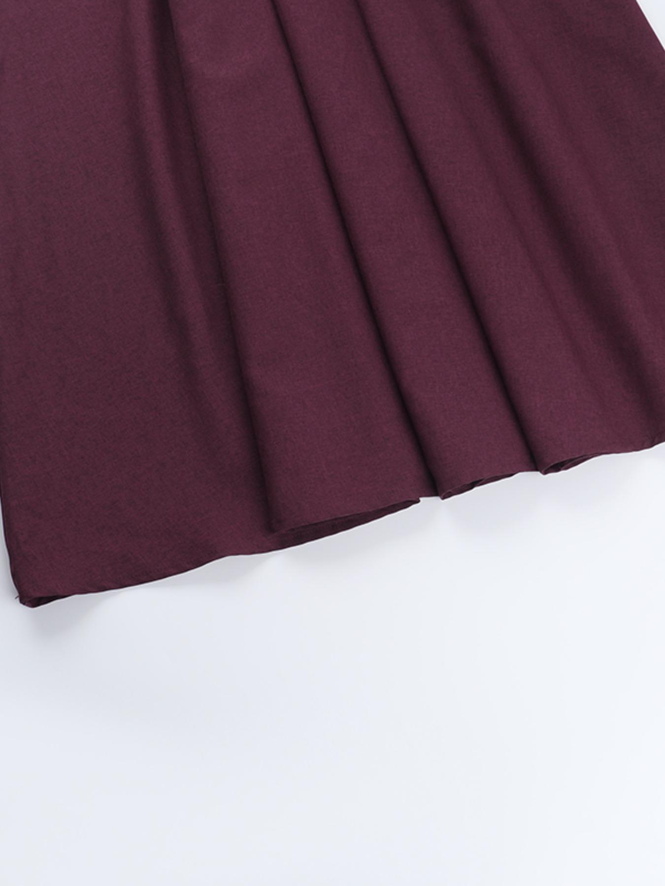 Elegant Plain Slim-Fitting A-Line Dress, Sexy Style Backless Design, Perfect for Casual & Party Wear, Women's Fashion Clothing