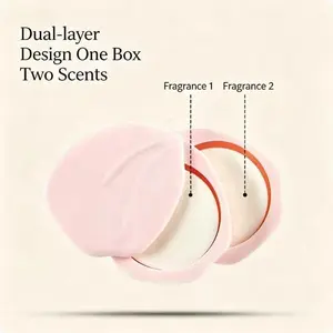 90 Sheets Paper Soap, Portable Travel Disposable Hand Wash Paper, Two Scents Per Box, Dual Layer Soap Paper, Convenient and Hygienic