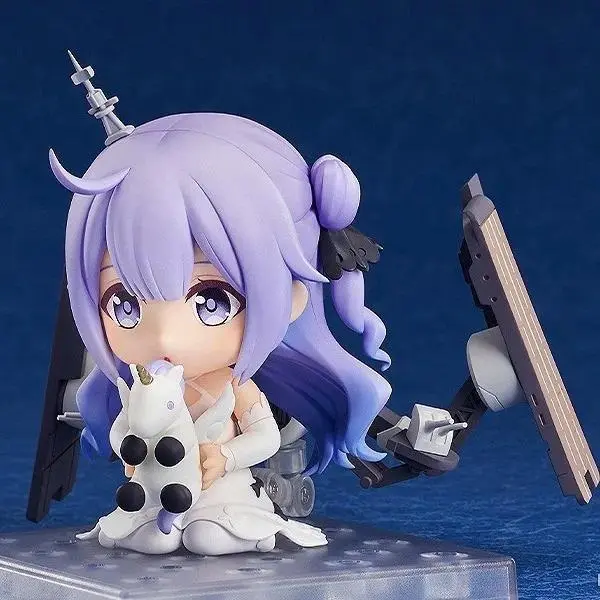 10cm Azur Lane HMS Unicorn #1990 1990 Marin Kitagawa Kawaii Action figure toys doll Christmas gift with box