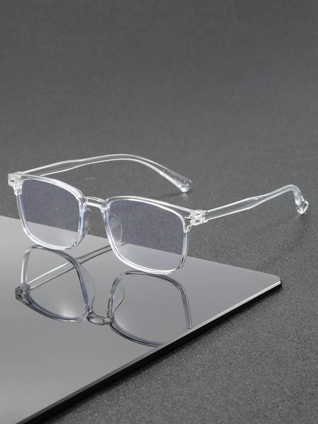 Classic Minimalist Unisex Non-Prescription Glasses, Frame Glasses, Blue Light Protection, Ideal for Daily Use, Office Reading, Driving & Outdoor Leisure, Stylish Eyewear