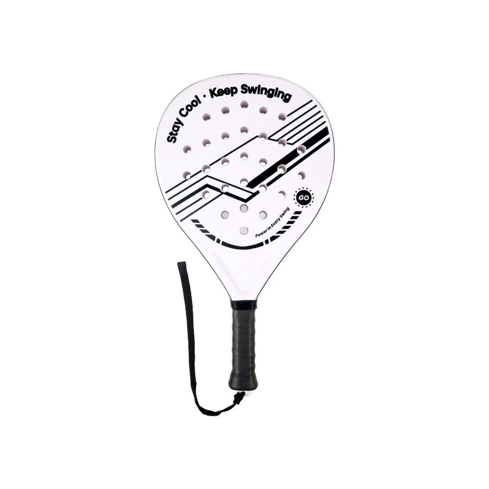 Lightweight Tennis Paddle Racket for Beginners, Easy-To-Use Sport Racket, Perfect for New Players, Durable & Comfortable Design
