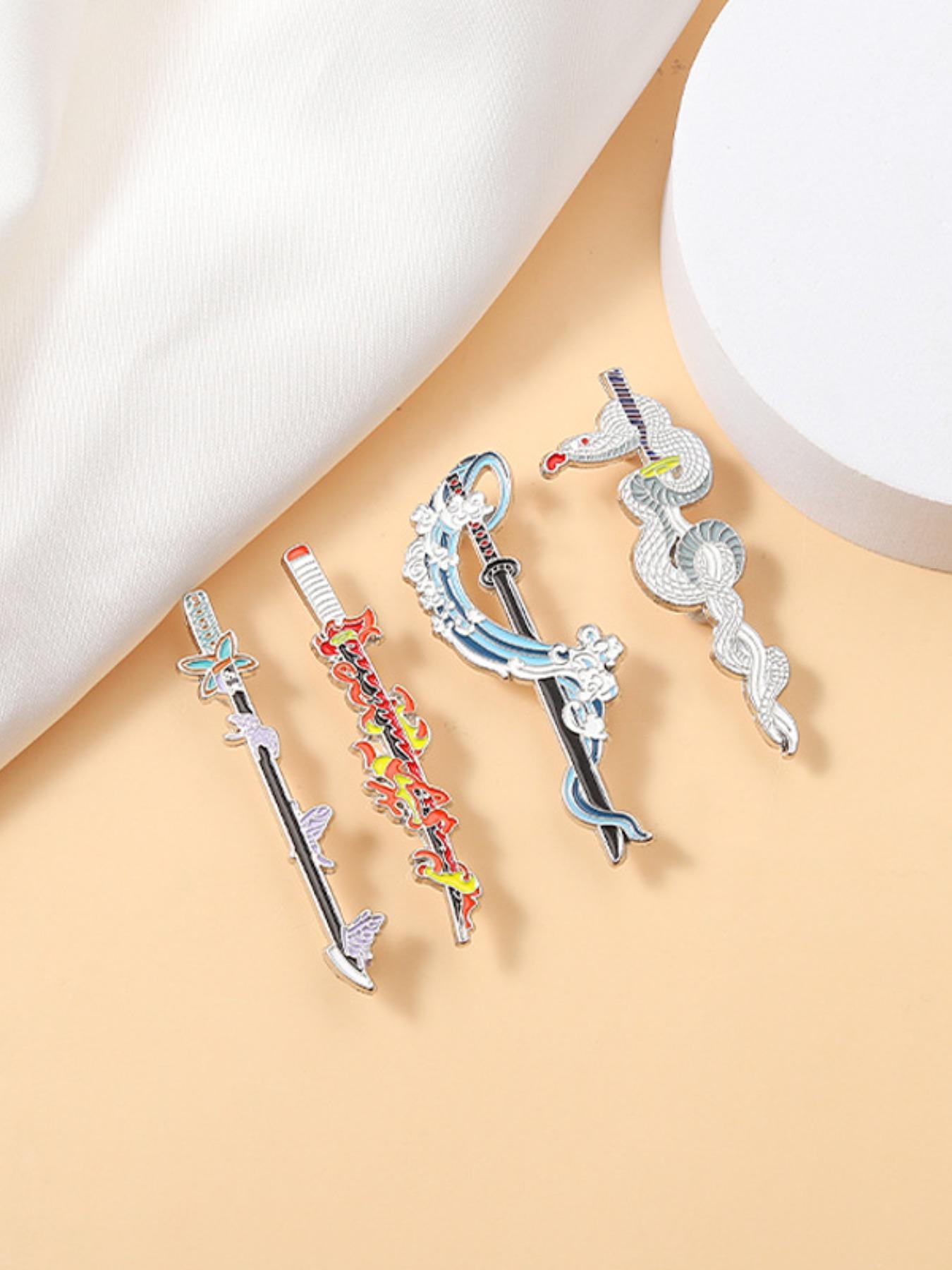 Cosplayer Badges Cartoon Brooch, Cute Brooch, Fashion Accessories for Women & Men, Trendy All-match & Exquisite Brooch for Birthday Gift, Clip