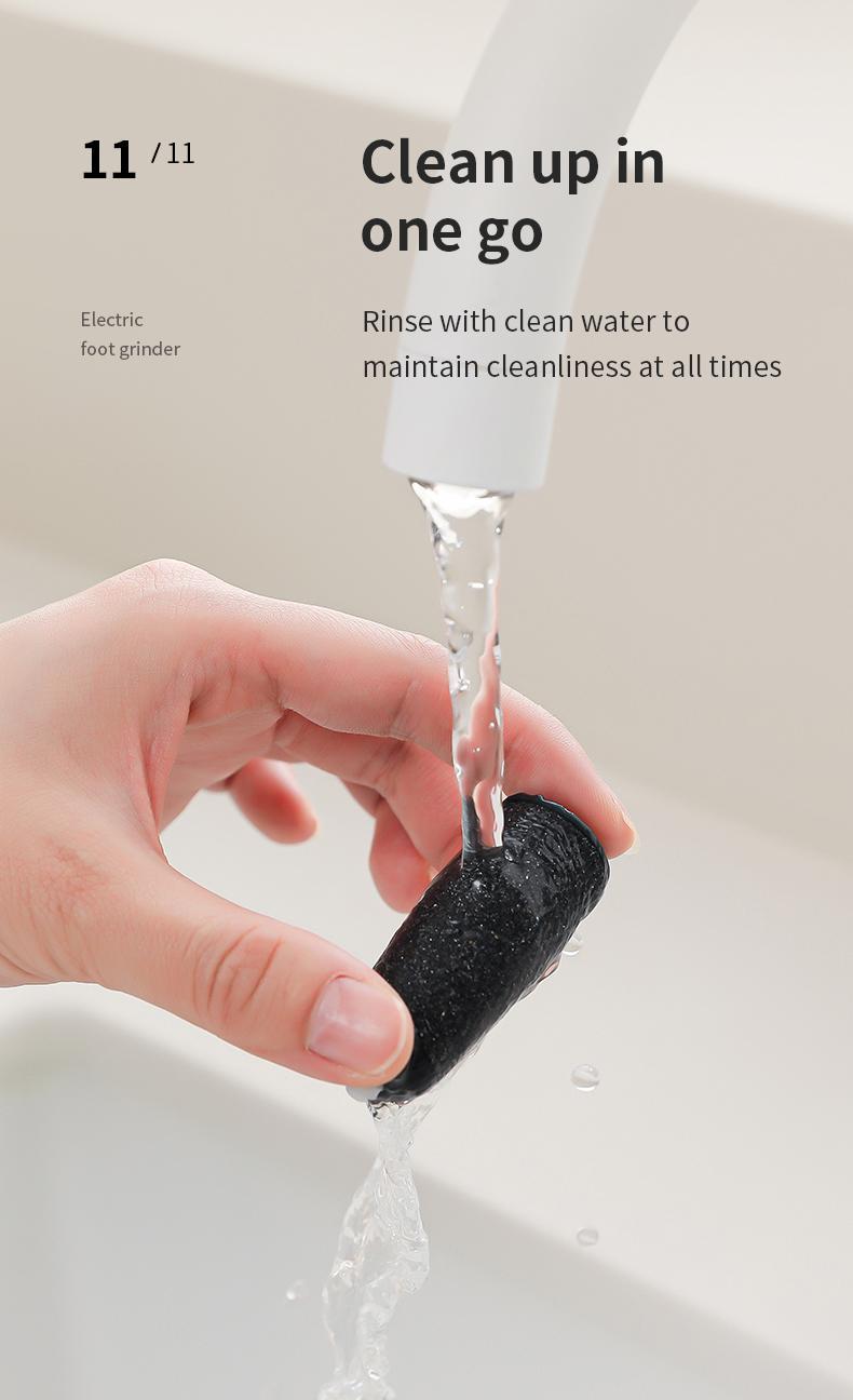 Electric Foot Grinding Stone - Digital Foot Grinder, Rechargeable, Exfoliating Tool for Calluses, Home & Nail Salons Use, Perfect Gift